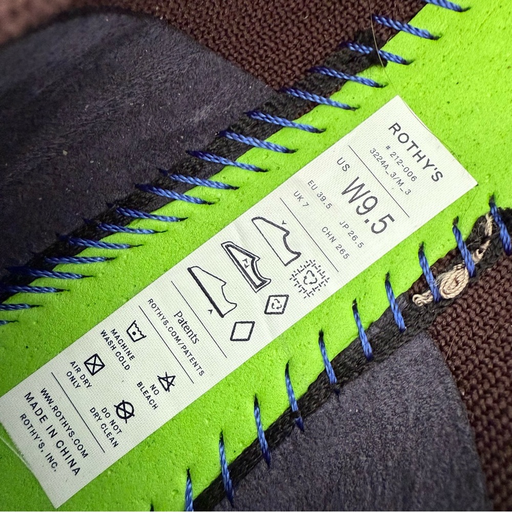“Like new” Rothy's Brown Pointed Toe Flats Mary Jane - Picture 12 of 12
